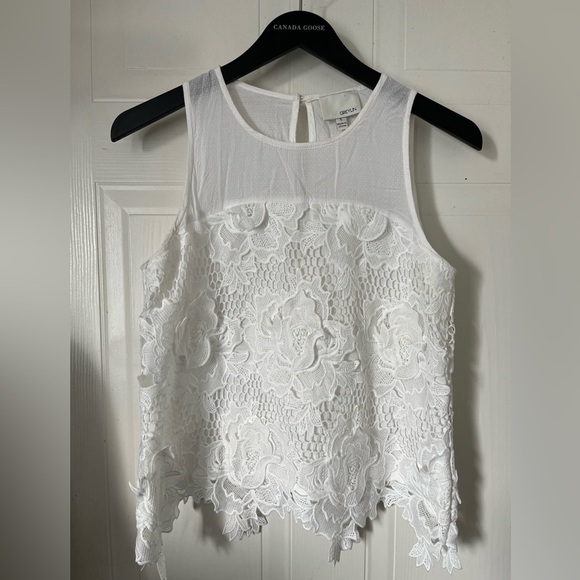 GREYLIN White Floral Blouse - Picture 1 of 9